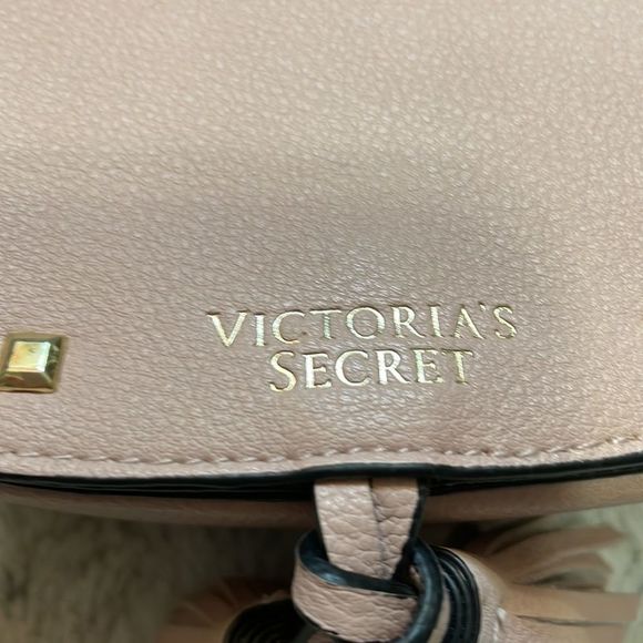 Victoria Secret | Pink Pastel Festival Crossbody Bag w/Tassel & Stud Details - Picture 6 of 11